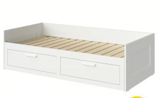 Dormitorio juvenil blanco Ikea