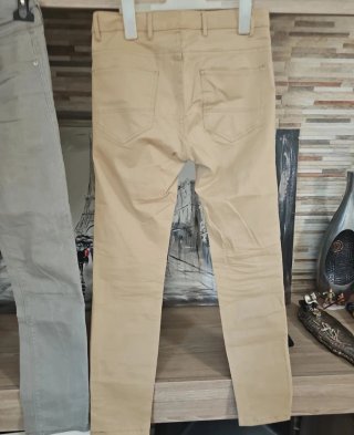 Lote 2 pantalones Zara Man beige y gris