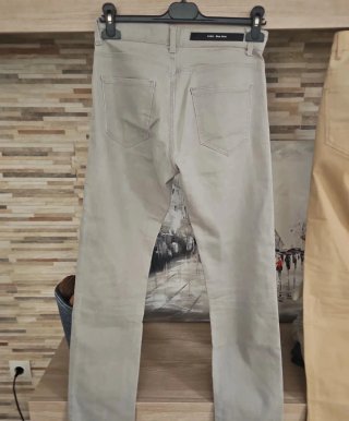 Lote 2 pantalones Zara Man beige y gris