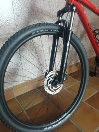Bicicleta Cannondale L R29 Roja