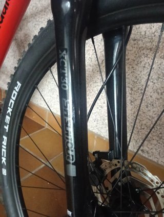 Bicicleta Cannondale L R29 Roja