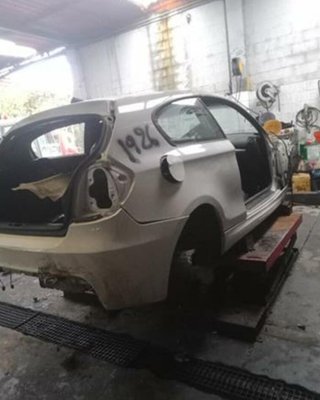 Bmw 283109 6082t6 soporte brazo suspensión serie 1
