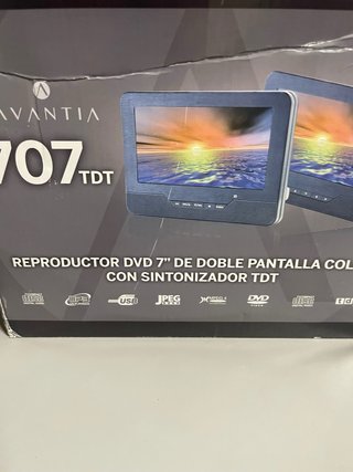 Reproductor DVD Doble Pantalla AVANTIA 7 TDT