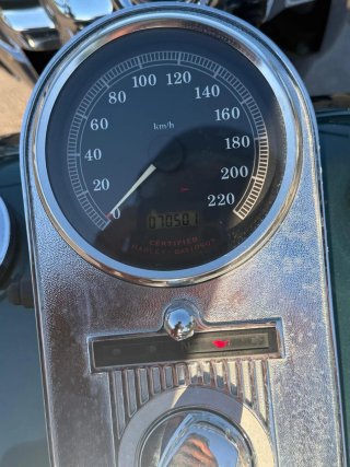 Harley Davidson Road King Verde etiqueta C