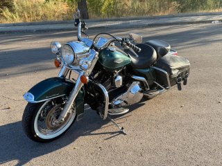Harley Davidson Road King Verde etiqueta C