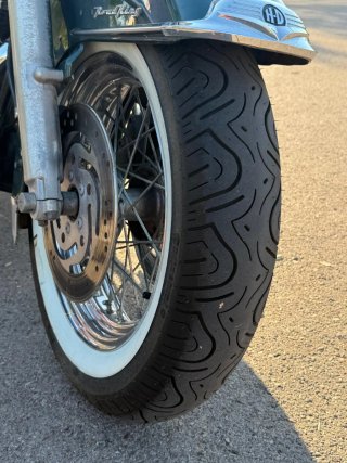 Harley Davidson Road King Verde etiqueta C