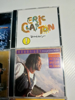 Lote 6 CDs: Eric Clapton, Gary Moore, Tom Petty, D