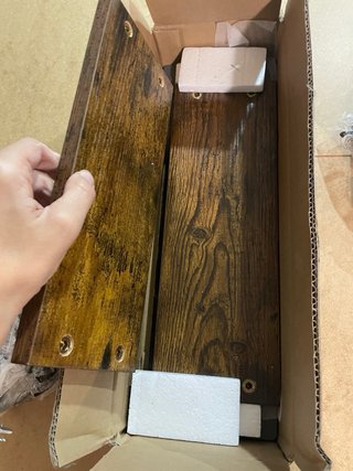 3 Estantes Vasagle Rústicos Madera