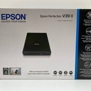 Escáner Epson Perfection V39II Negro