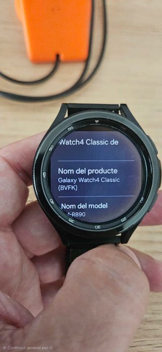 Samsung Galaxy Watch 4 Negro/Plata