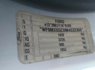 Airbag cortina delantero derecho ford focus 358112