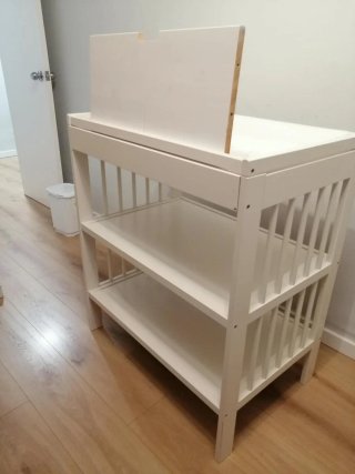 Cambiador Bebé IKEA Blanco