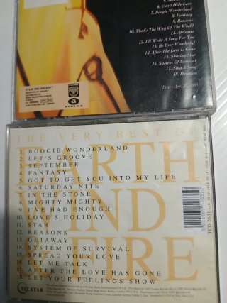 Lote 3 CDs: The Jacksons, Earth Wind & Fire