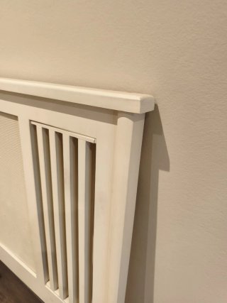 Cabezal de cama individual beige