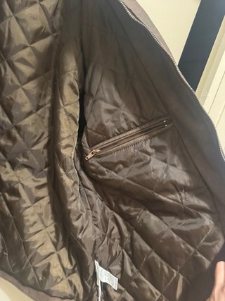 Cazadora Biker KOROSHI Marrón Talla 3 xl