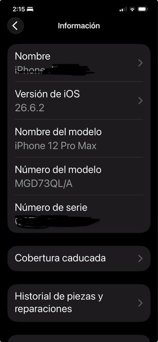 iPhone 12 Pro Max 128GB Grafito