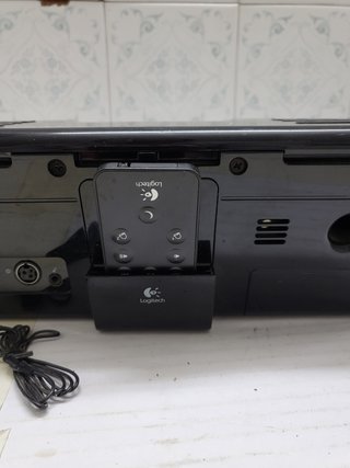 Altavoces Logitech Negro con Mando