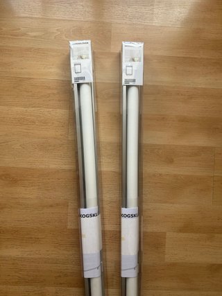 Estor Ikea SKOGSKLOVER 195x120 Blanco