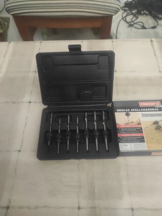 Brocas Avellanadoras Powerfix Profi Set 7 Piezas