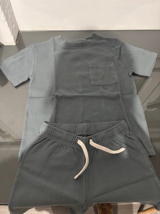 Conjunto niño T7 gris