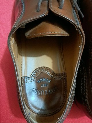Scarpe eleganti in pelle marrone originale