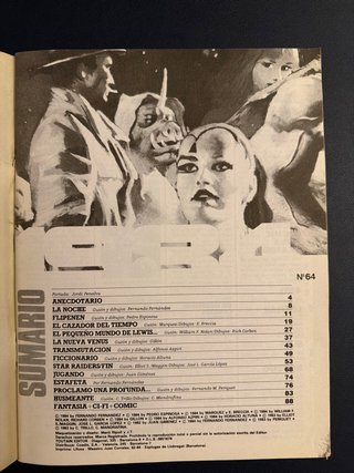 Revista Comic 1984 Ultimo Número