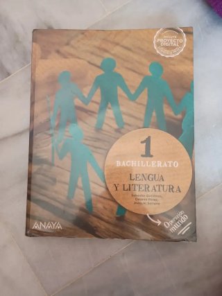 Libro 1 Bachillerato Lengua y Literatura Anaya