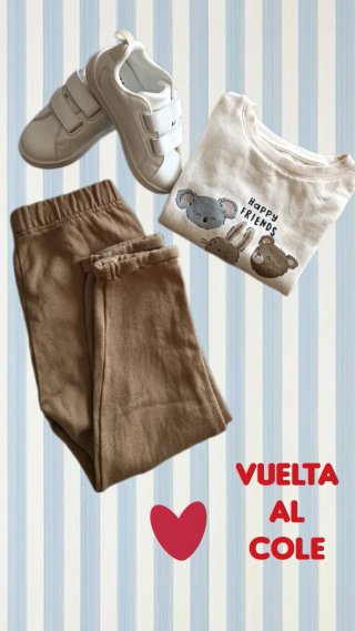 Conjunto chándal infantil y deportivas