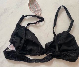 Reggiseno nero tg 1 in seta Armelle