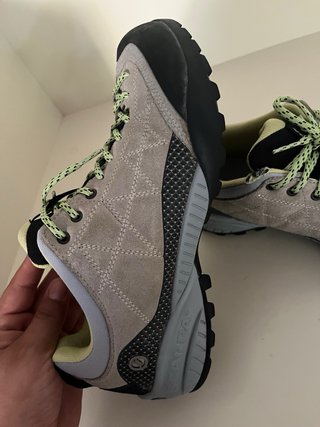 Scarpe trekking grigie verdi