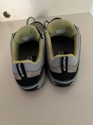 Scarpe trekking grigie verdi