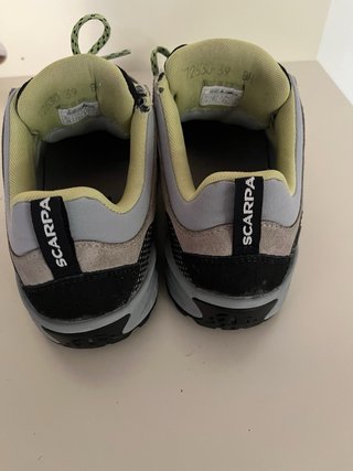 Scarpe trekking grigie verdi