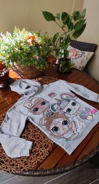 Sudadera LOL Surprise con capucha y lentejuelas
