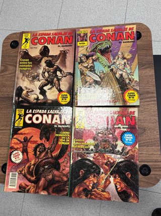 Antiguos comics de conan