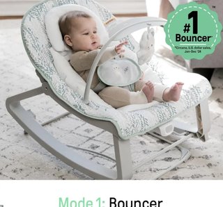 IngenuityHamaca Mecedora para Bebés keep cozy