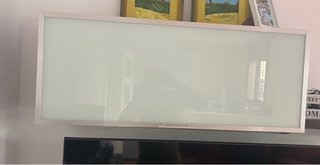 Mueble TV bajo + mueble alto + leja