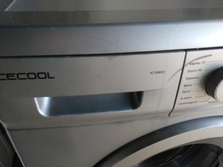 Lavadora Icecool 1000 RPM