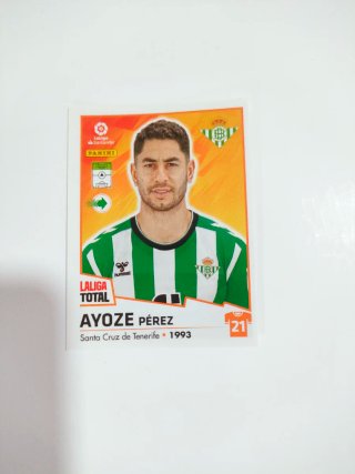Cromo Ayoze Pérez La Liga Total Panini