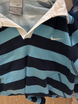 Polo Nike Vintage Rayas Azules