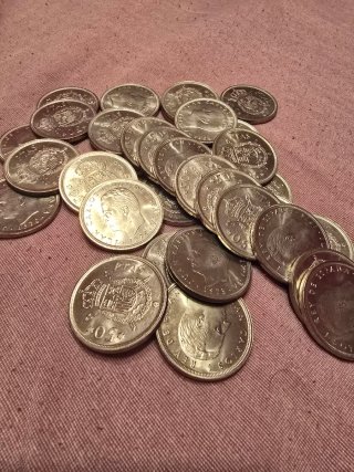 Monedas antiguas españolas 50 Pesetas