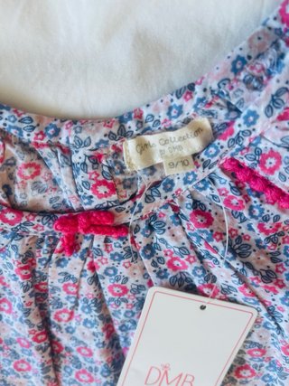 Blusa DMB Girls floral Talla 9-10