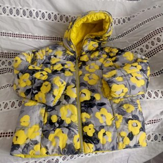 Chaqueta floral niña