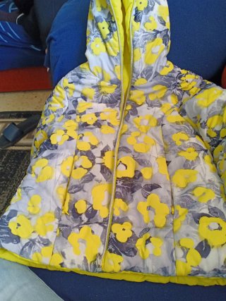 Chaqueta floral niña