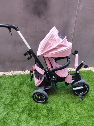 Triciclo Kinderkraft rosa casi nuevo
