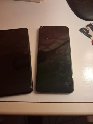 2 Samsung Galaxy A51 + A12 Nero/Blu