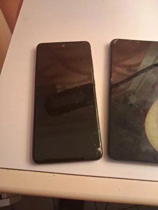 2 Samsung Galaxy A51 + A12 Nero/Blu