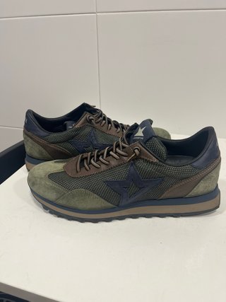 Zapatillas Cetti Marrones y Verdes