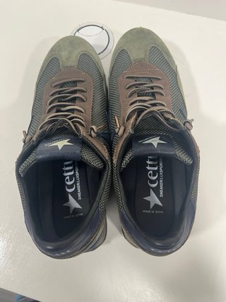 Zapatillas Cetti Marrones y Verdes