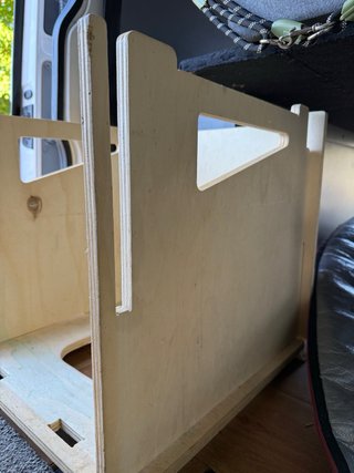 Mueble para potty, camper.