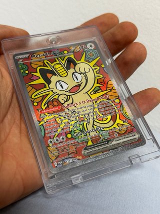 Carta Pokémon ORIGINAL Meowth EX 121/088 Gradear